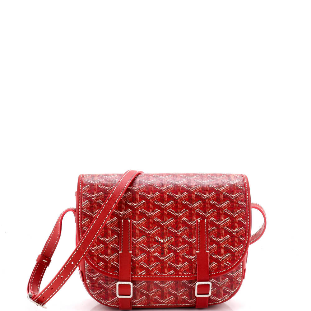 Goyard PM Belvedere Messenger Bag Coated Canvas